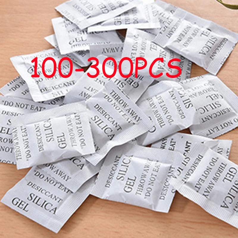 Kitchen Appliances Cabinet - 100-300PCS Packs Non-Toxic Silica Gel Desiccant
