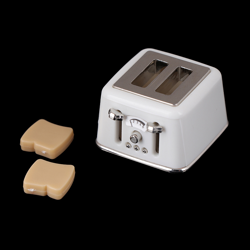1/12 Scale Dollhouse Bread Mac - đánh giá và giá Toaster