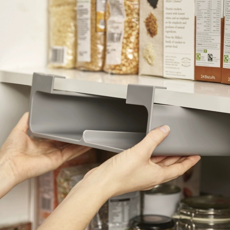 Wall Mounted Cling Film Storag - đánh giá và giá Kitchen Appliances Cabinet