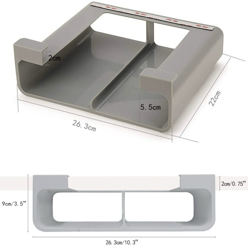 Wall Mounted Cling Film Storag - đánh giá và giá Kitchen Appliances Cabinet